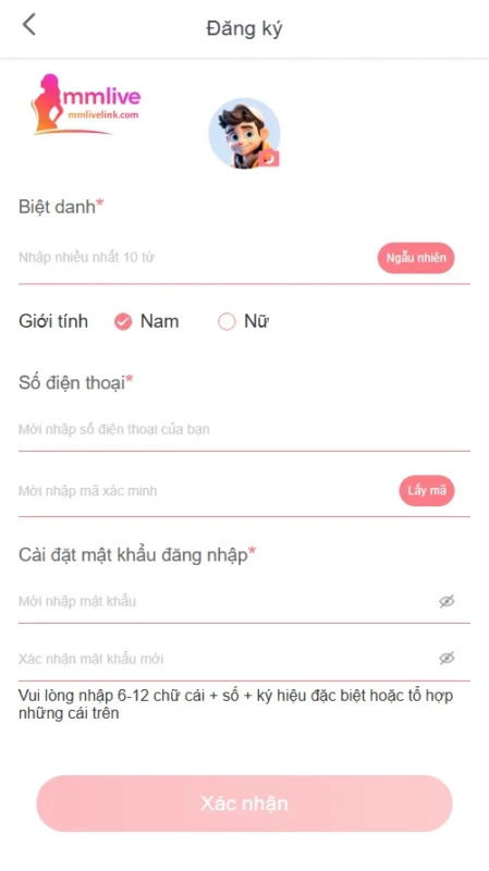 Cách Đăng Ký Tài Khoản Mmlive Nhanh Chóng